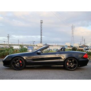 ベンツ SL500カスタム 19AW マフラー 社外ナビ 整備記録簿多数 極上☆