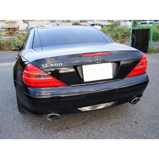 ベンツ SL500カスタム 19AW マフラー 社外ナビ 整備記録簿多数 極上☆