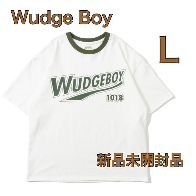 wudge boy ワッジボーイ 1018 Tシャツ ホワイト
