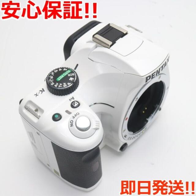 PENTAX(ペンタックス)の美品 PENTAX K-X ホワイト  スマホ/家電/カメラのカメラ(デジタル一眼)の商品写真