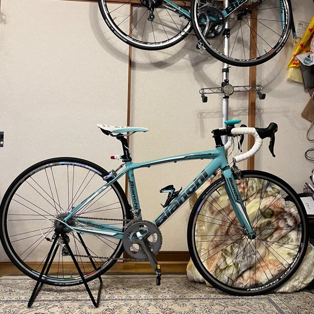 Bianchi(ビアンキ)のビアンキ  vianirone7  サイズ44  ロードバイク 送料込 スポーツ/アウトドアの自転車(自転車本体)の商品写真