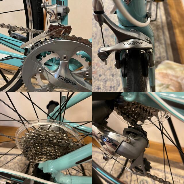 Bianchi(ビアンキ)のビアンキ  vianirone7  サイズ44  ロードバイク 送料込 スポーツ/アウトドアの自転車(自転車本体)の商品写真