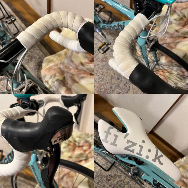 Bianchi(ビアンキ)のビアンキ  vianirone7  サイズ44  ロードバイク 送料込 スポーツ/アウトドアの自転車(自転車本体)の商品写真