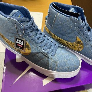 シュプリーム(Supreme)のsupreme nike sb blazer mid qs 2(スニーカー)