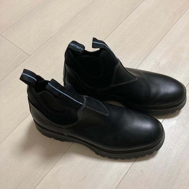 Prada leather Chelsea boots