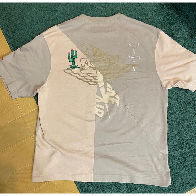 CACTUS(カクタス)の美品　NIKEエアジョーダン× トラヴィス　カクタスジャック　Tシャツ　XXL メンズのトップス(Tシャツ/カットソー(半袖/袖なし))の商品写真