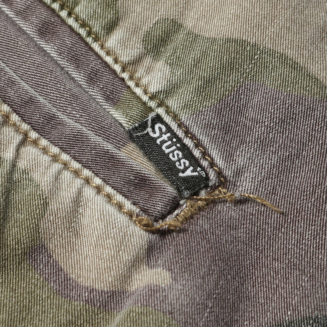 STUSSY - STUSSY ステューシー パンツ 迷彩 カモ 柄 カーゴ ショート