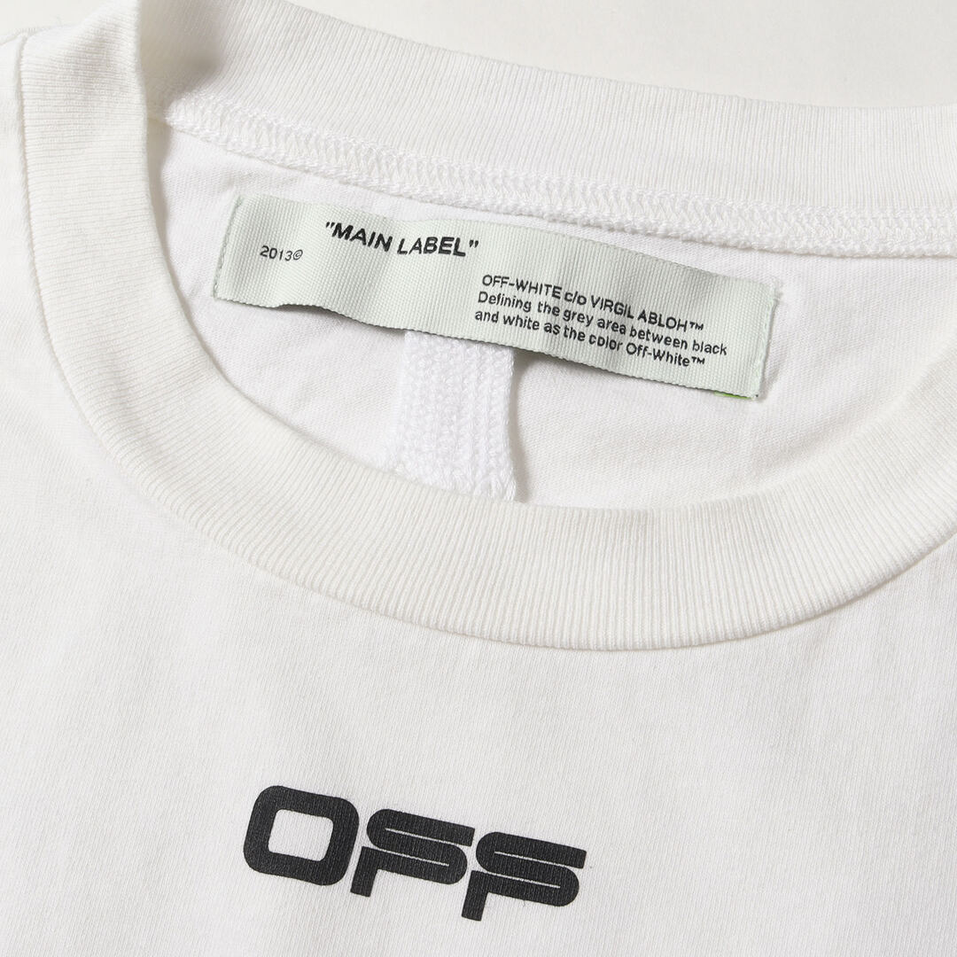新品20SS OFF-WHITE エアポート テープ アロー Tシャツ XS 黒メンズ
