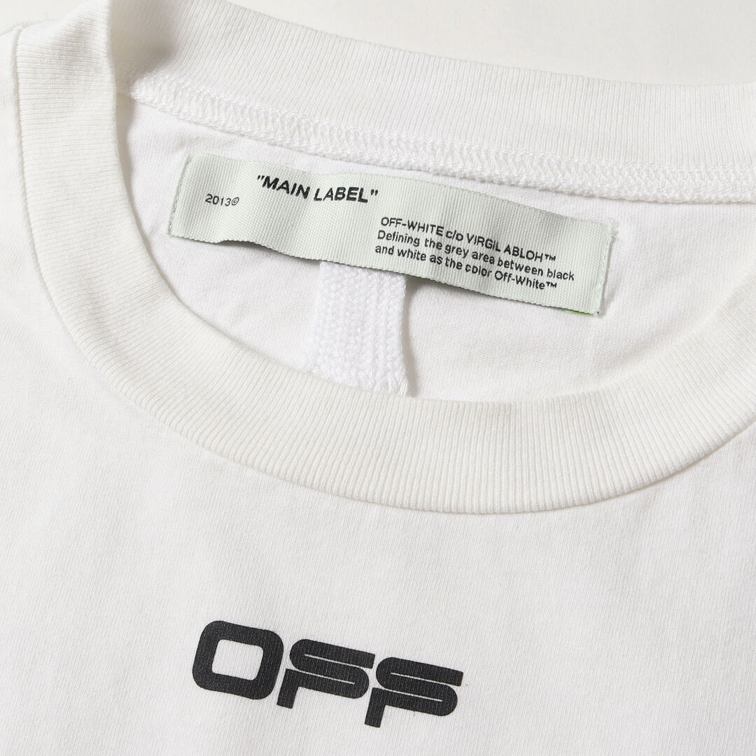 新品 OFF-WHITE IRPORT TAPE S/S SLIM TEE　S