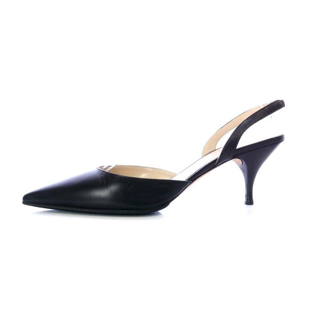 NINA RICCI ニナリッチ バックストラップ ポインテッドトゥパンプス