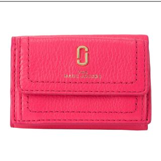 マークバイマークジェイコブス(MARC BY MARC JACOBS)のマークジェイコブス ミニ財布 3つ折り財布 ピンク 新品(財布)