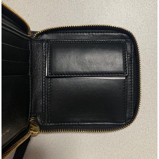 Marni - MARNI マルニ レザー ジップラウンドファスナー 二つ折り財布
