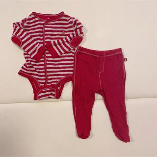 ベビーギャップ(babyGAP)のbaby gap ボーダーのロンパース、レギンス、セット(ロンパース)