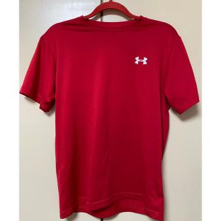 アンダーアーマー(UNDER ARMOUR)の【アンダーアーマー】半袖Tシャツ 赤(Tシャツ/カットソー(半袖/袖なし))