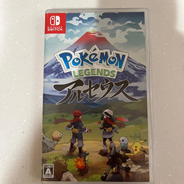 Nintendo Switch(ニンテンドースイッチ)のPokemon LEGENDS アルセウス Switch エンタメ/ホビーのゲームソフト/ゲーム機本体(家庭用ゲームソフト)の商品写真