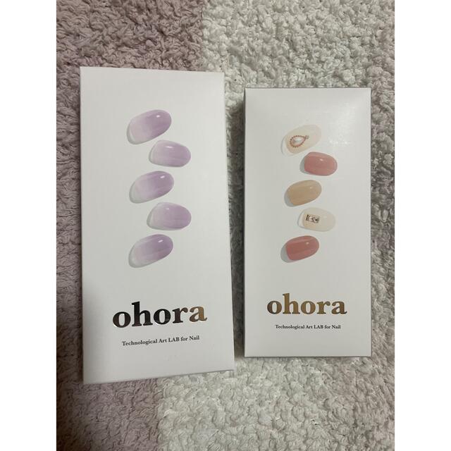 【ohora】ジェルネイルシール セット コスメ/美容のネイル(つけ爪/ネイルチップ)の商品写真