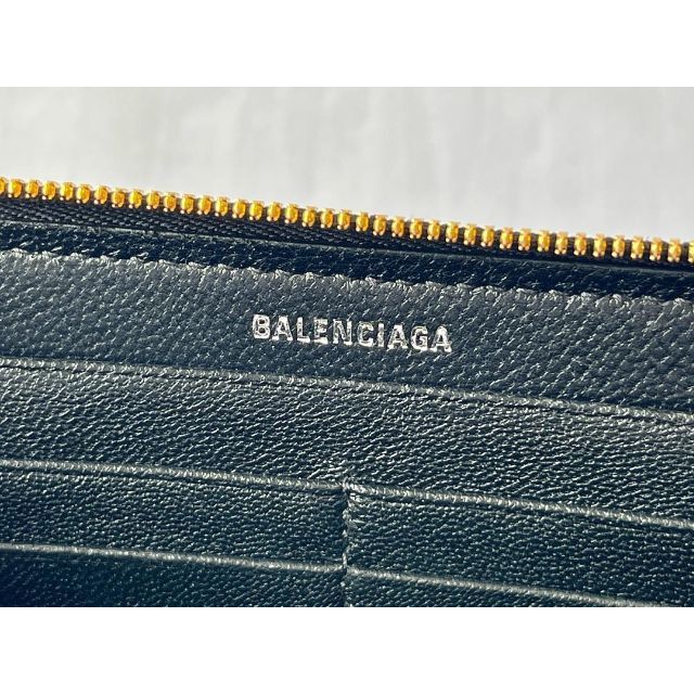 Balenciaga(バレンシアガ)のバレンシアガ 594290 レザー エブリデイ ラウンドファス　S＆Nママ様専用 メンズのファッション小物(長財布)の商品写真