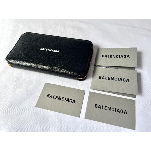 Balenciaga(バレンシアガ)のバレンシアガ 594290 レザー エブリデイ ラウンドファス　S＆Nママ様専用 メンズのファッション小物(長財布)の商品写真