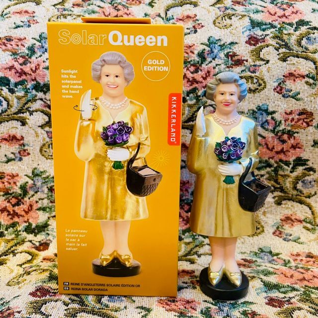 新品　エリザベス女王　ソーラークイーン　SOLAR QUEEN　キッカーランド インテリア/住まい/日用品のインテリア小物(置物)の商品写真