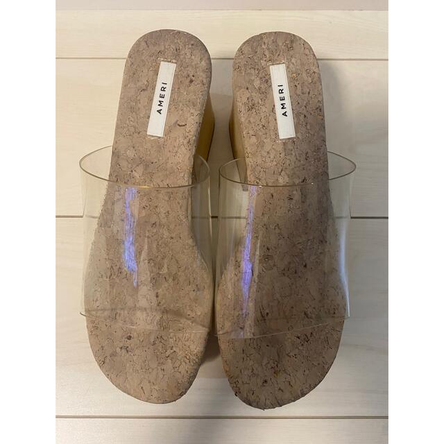 Ameri VINTAGE(アメリヴィンテージ)のAMERI アメリ　ミュール　クリアサンダル　厚底　箱付き レディースの靴/シューズ(サンダル)の商品写真