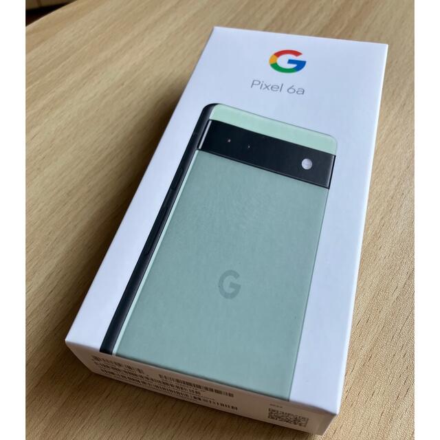 Google Pixel 6a Sage 128GB SIMフリー 新製品 スマホ/家電/カメラ