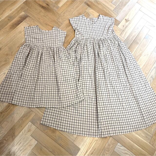 pairmanon ワンピース　セット キッズ/ベビー/マタニティのキッズ服女の子用(90cm~)(ワンピース)の商品写真