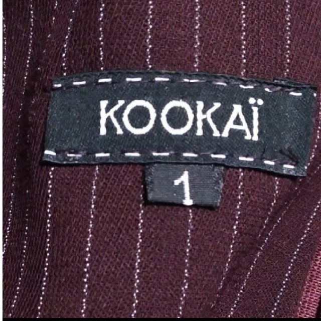 KOOKAI(クーカイ)のKOOKAI クーカイ　ノースリーブ　ワンピース レディースのワンピース(その他)の商品写真