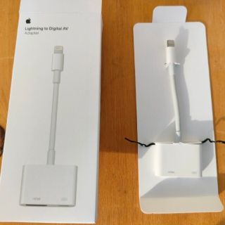 アップル(Apple)の純正品 アップル Apple アダプタ HDMI ケーブル MD826AM/A(映像用ケーブル)