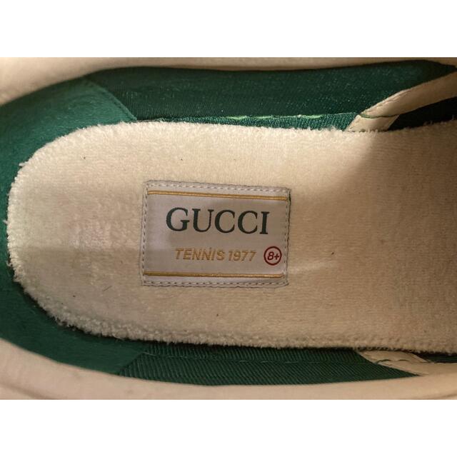 Gucci(グッチ)の新品未使用　テニス　1977 GUCCI グッチ　スリッポン メンズの靴/シューズ(スニーカー)の商品写真