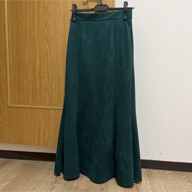 しまむら(シマムラ)のしまむら スエードマーメイドスカート レディースのスカート(ロングスカート)の商品写真
