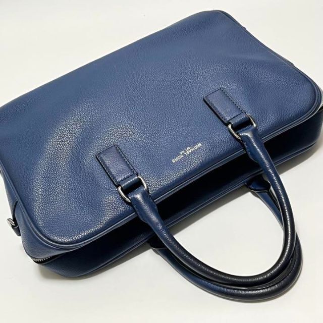 【美品】MICHAEL KORS ビジネスバッグ　ブルー　ショルダー　トート