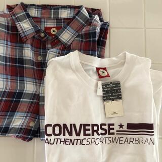 コンバース(CONVERSE)の【コンバース】メンズ　半袖シャツ　Tシャツ(シャツ)