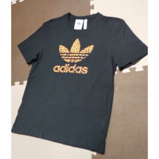 アディダス(adidas)の★ATS-903 アディダス トレフォイルロゴ 半袖Tシャツ 黒 L(Tシャツ/カットソー(半袖/袖なし))