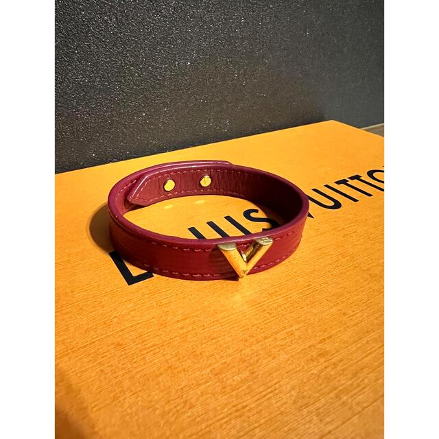 ☆美品☆ ルイ ヴィトン エピ ブラスレ エッセンシャル ブレスレット
