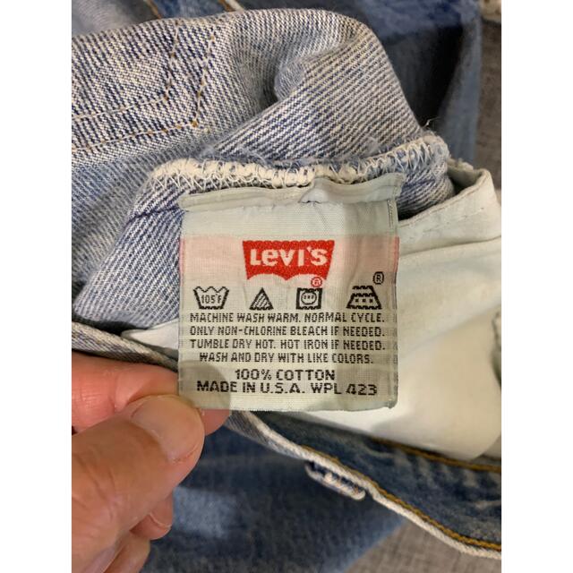 Levi's(リーバイス)の【W36L32】Levi'sリーバイス 501 ダメージデニム メンズのパンツ(デニム/ジーンズ)の商品写真