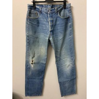 リーバイス(Levi's)の【W36L32】Levi'sリーバイス 501 ダメージデニム(デニム/ジーンズ)