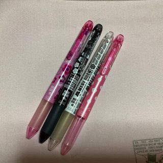 パイロット(PILOT)のPILOT COLETO 4色ホルダー　Mary Quant コラボ　4本セット(ペン/マーカー)