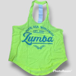 ズンバ(Zumba)の【美品】ZUMBA ルーズタンクトップ　XS(ダンス/バレエ)