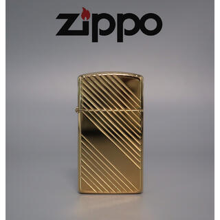 ZIPPO - ZIPPO ゴールドカラー 1988年製 スリム オイルライター ...