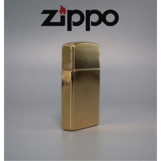 ZIPPO ゴールドカラー 1988年製 スリム オイルライター ビンテージ