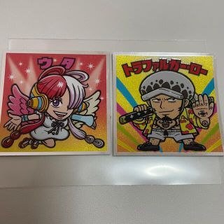 ワンピース(ONE PIECE)のワンピースマン　シール　ビックリマン　ウタ　ロー(キャラクターグッズ)