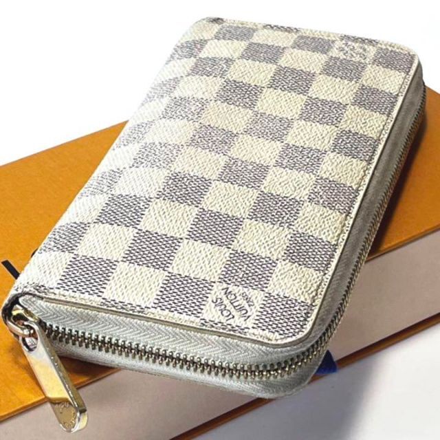 美品✨LOUIS VUITTON ヴィトン ダミエ アズール ジッピー 長財布