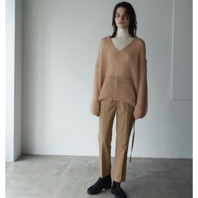 CLANE - Vネックモヘアニット 新品未使用の通販 by her's shop|クラネ