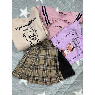 ナルミヤ インターナショナル(NARUMIYA INTERNATIONAL)のバイラビット　150サイズ4点セット(Tシャツ/カットソー)