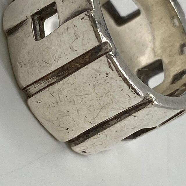 Gucci - GUCCI グッチ リング シルバー スクエア 13~14号 モダニスト