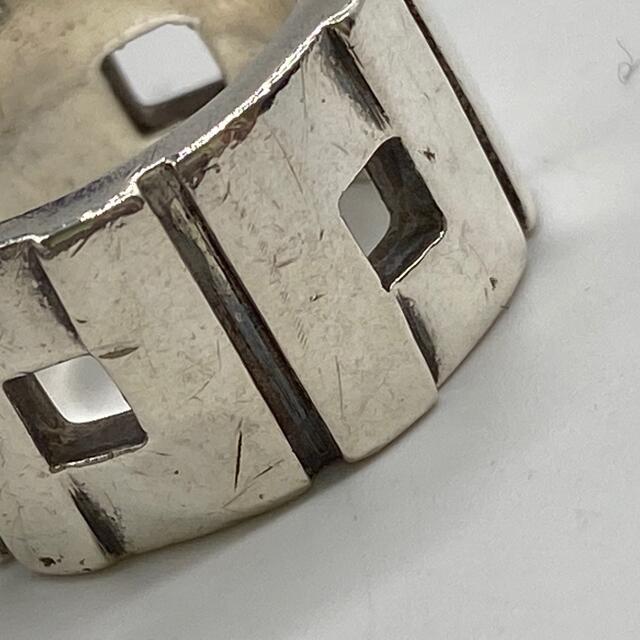 Gucci - GUCCI グッチ リング シルバー スクエア 13~14号 モダニスト