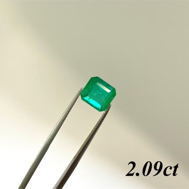 2.09ct エメラルド ルース エメラルドカット Emerald 天然裸石