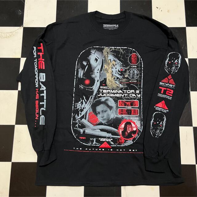 【ビッグサイズ】ターミネーター VRアトラクション  Tシャツ 黒 XL