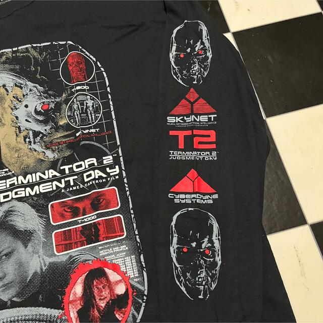 【ビッグサイズ】ターミネーター VRアトラクション  Tシャツ 黒 XL