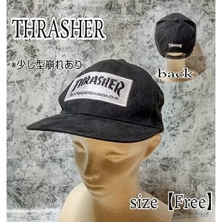 スラッシャー(THRASHER)の【THRASHER】ロゴパネル   キャップ/スケボー   ストリート(キャップ)